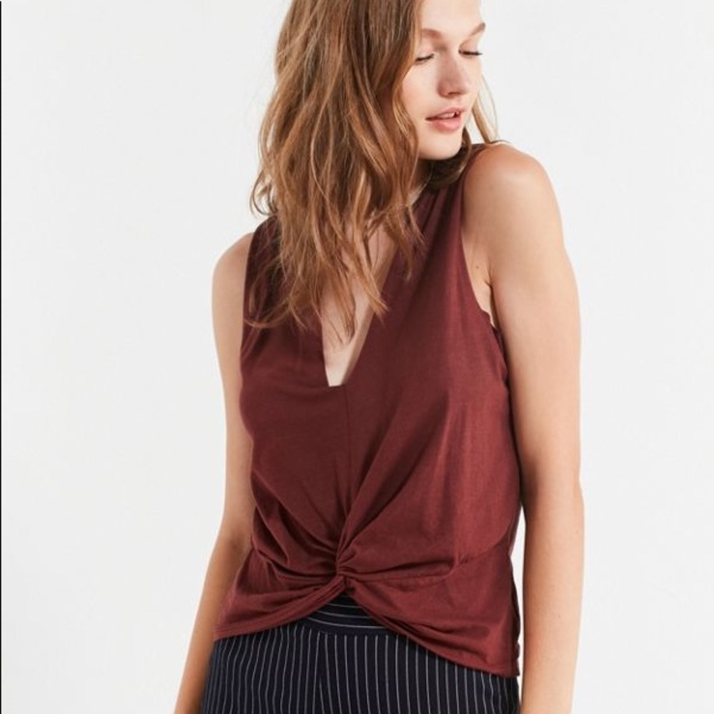 Truly Madly Deeply Tommie Keyhole Knot Tank Top